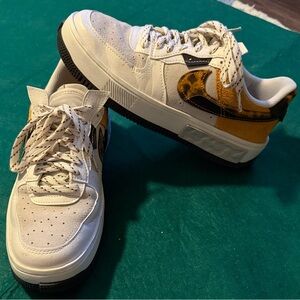 Nike Air Force 1 Fontanka - Orange / Tortoise Shell